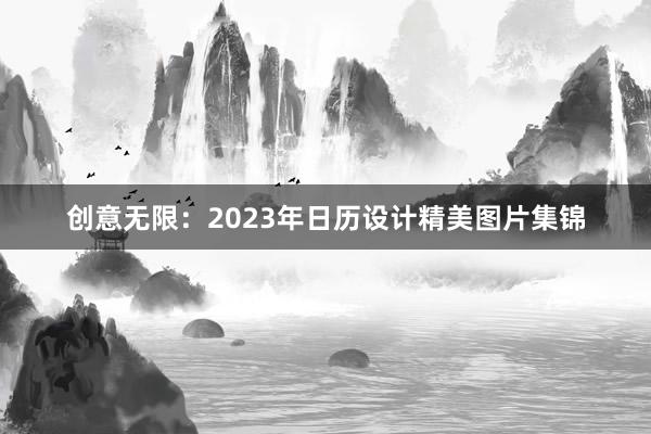 创意无限：2023年日历设计精美图片集锦